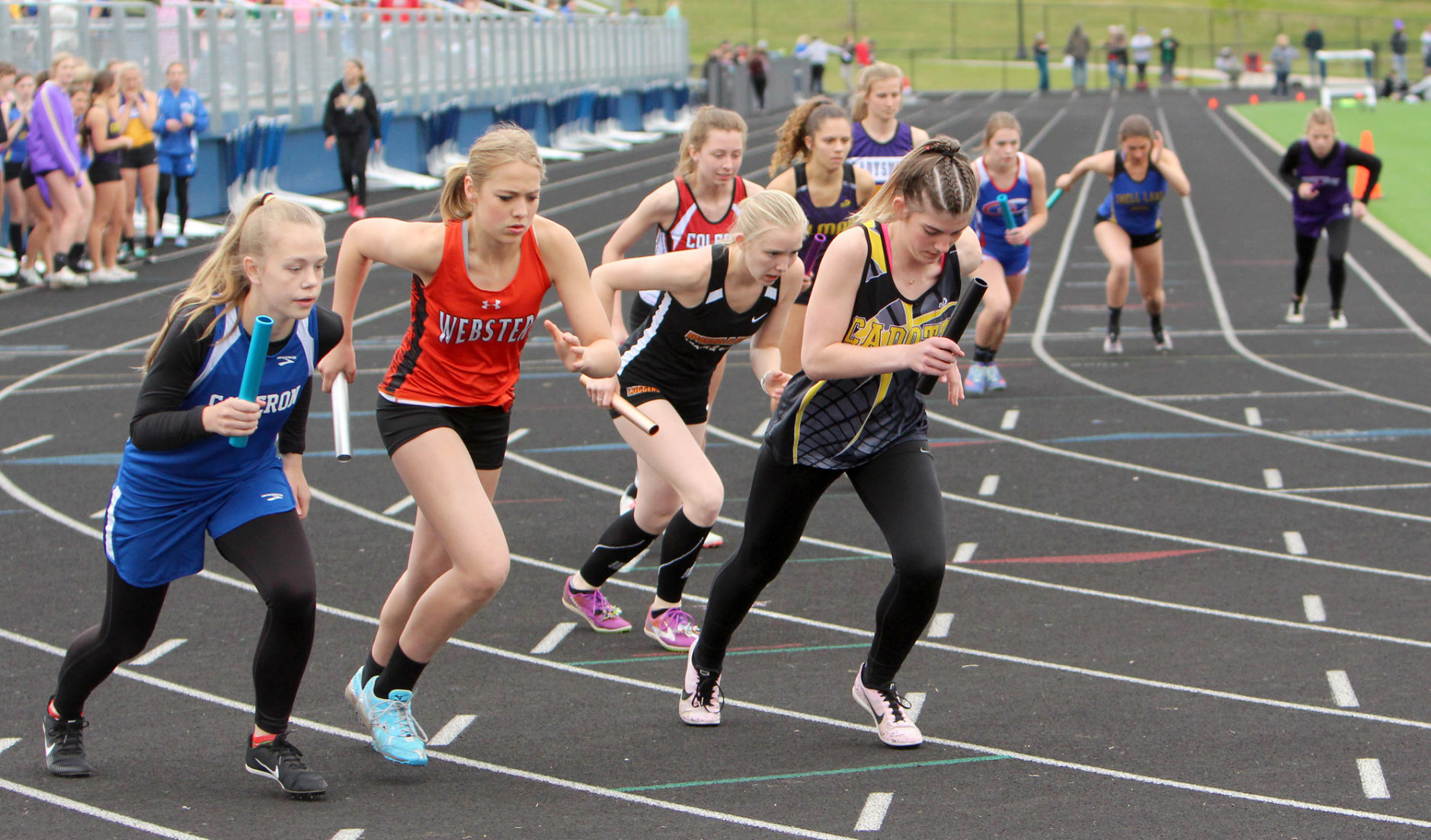 Division 3 track and field sectionals at Cameron 5-23-19